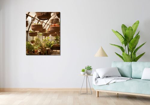 Obraz 70x90cm Zawieszone Ogrody na Arena.pl