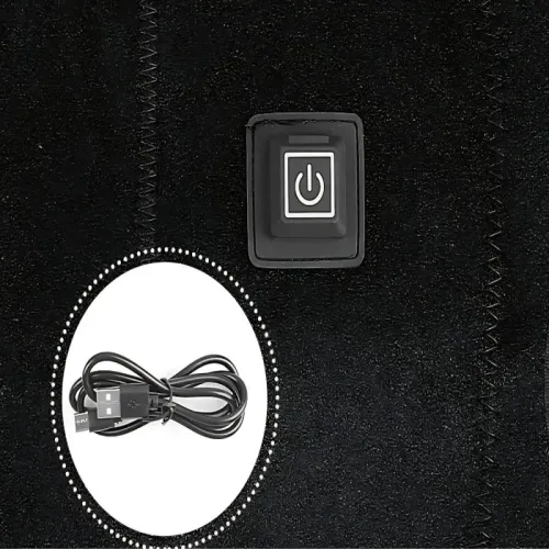 Opaska na bark ramię z podgrzewaniem ogrzewaniem 3 tryby grzania usb na Arena.pl