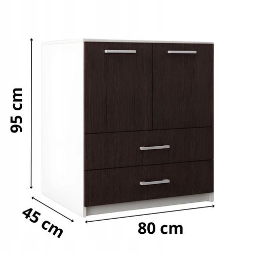 Komoda Do Salonu Przedpokoju Amari Wenge na Arena.pl