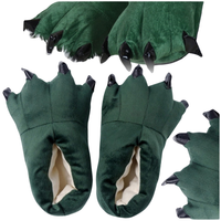 Kapcie damskie męskie pluszowe laczki domowe bambosze papcie pazury S