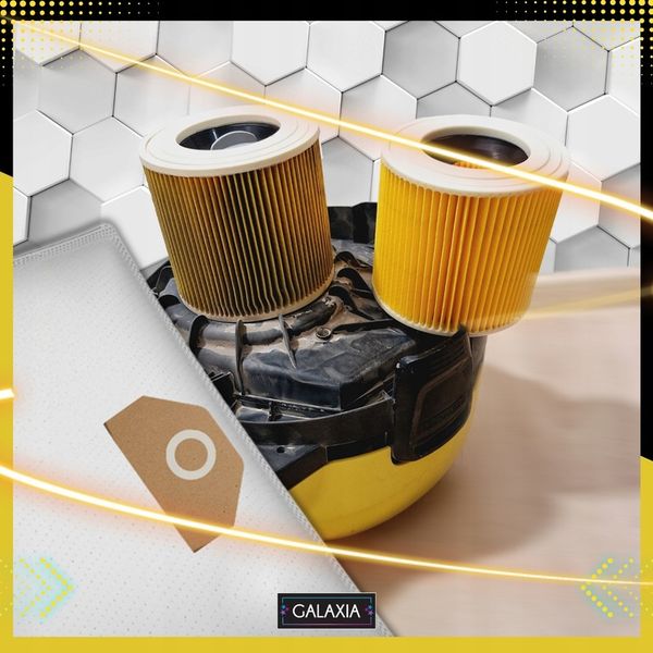 10x WORKI DO ODKURZACZA KARCHER WD3 WOREK WD 3 WD WD 6 SE 4001 Plus zdjęcie 15