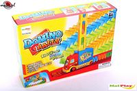 ND21_101059 Klocki Domino 100el + samochodzik Domino Car