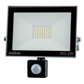 Zewnętrzna LAMPA regulowana KROMA 03606 Ideus metalowa OPRAWA naświetlacz LED 30W 4500K outdoor IP65 szary zdjęcie 1