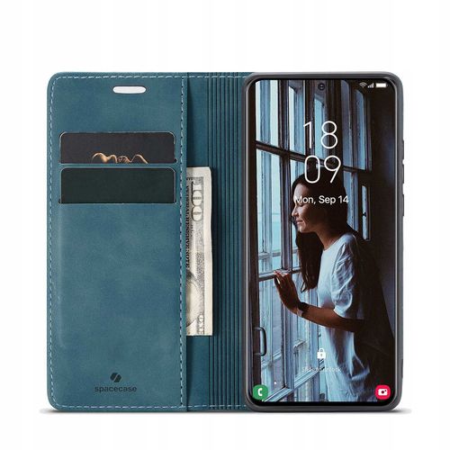 Spacecase Wallet Galaxy S21 Blue na Arena.pl