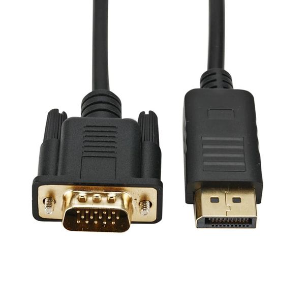 Przewód Kabel DisplayPort DP do VGA zdjęcie 1