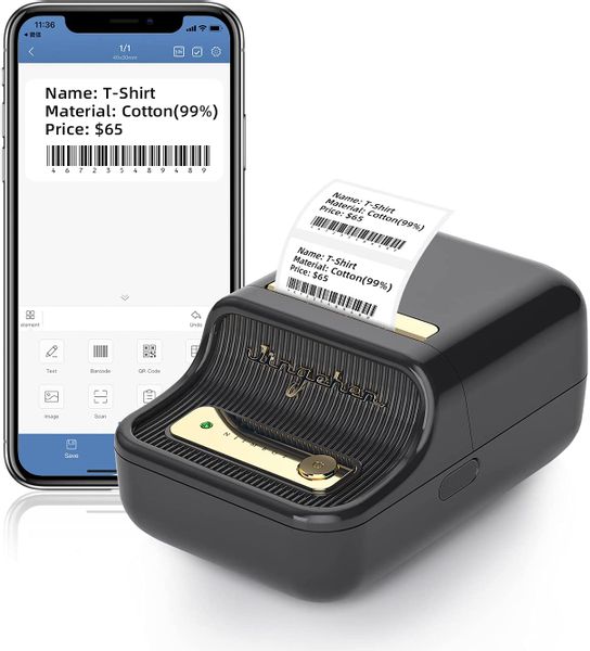 NIIMBOT B21 Drukarka Termiczna NAKLEJKI Bluetooth zdjęcie 3