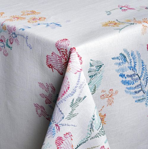 Maison d' Hermine Obrus 100% Bawełna 140 cm x 180 cm Ręcznie Malowany na Arena.pl