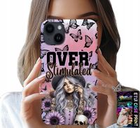 ETUI DO IPHONE 13 - OVER STIMULATED, NASTOLETNIE WZORY, CASE