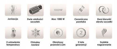 Lokówko-suszarka obrotowa Babyliss AS962E na Arena.pl