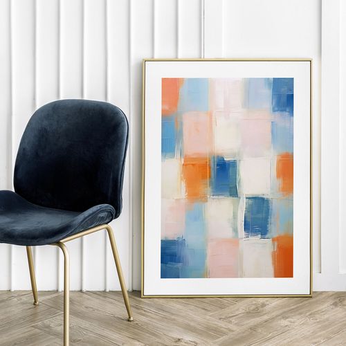 Plakat abstrakcja kolorowe plakaty 21x29,7 cm A4 na Arena.pl