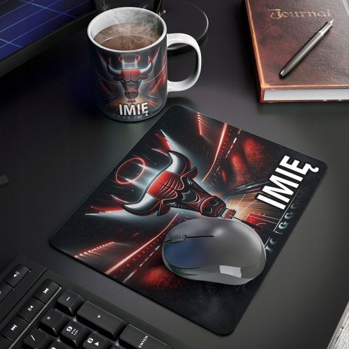 ZESTAW KUBEK + PODKŁADKA - CHICAGO BULLS - PREZENT WIELE WZORÓW + IMIĘ na Arena.pl