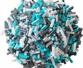 Cegły MINI Klocki konstrukcyjne K1 5kg ok2200e luz