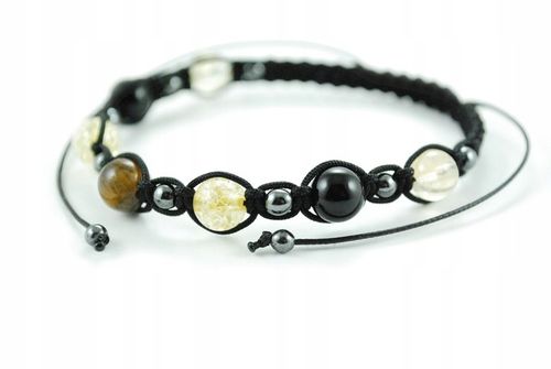 Bransoletka makrama znak zodiaku LEW zodiak na Arena.pl