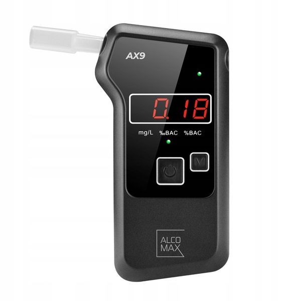 Profesjonalny Alkomat METEO AX9 + 20 USTNIKÓW zdjęcie 3