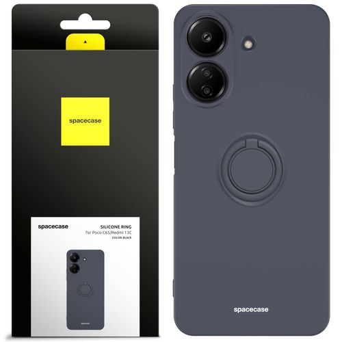 SC Silicone Ring Redmi 13C 4G / Poco C65 black na Arena.pl