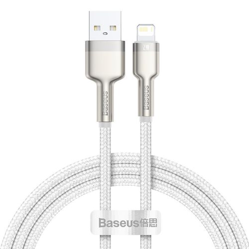 kabel usb do lightning baseus cafule, 2.4a, 1m (biały) na Arena.pl