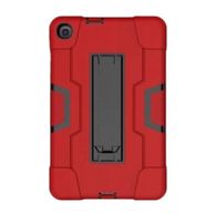 Pancerne Etui z Podstawką do Samsung Galaxy Tab A 8.4 2020 Czerwone