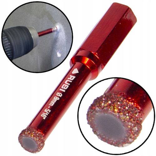KORONKA DIAMENTOWA DRYGRES NA SUCHO 8MM 05924 RUBI na Arena.pl