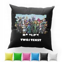 POSZEWKA Z NADRUKIEM BAWEŁNIANA 40x40CM - ROBLOX GRA
