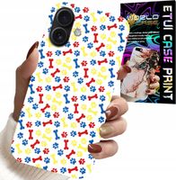 ETUI DO IPHONE 16 PLUS - ŁAPKI KOŚCI PIES PATROL BAJKI + SZKŁO