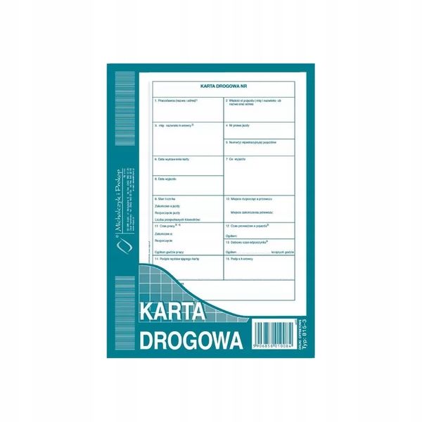 KARTA DROGOWA A5 815-3 zdjęcie 1