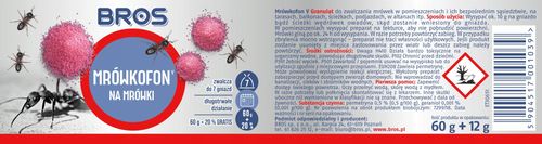 bros - mrówkofon - środek na mrówki 60g na Arena.pl