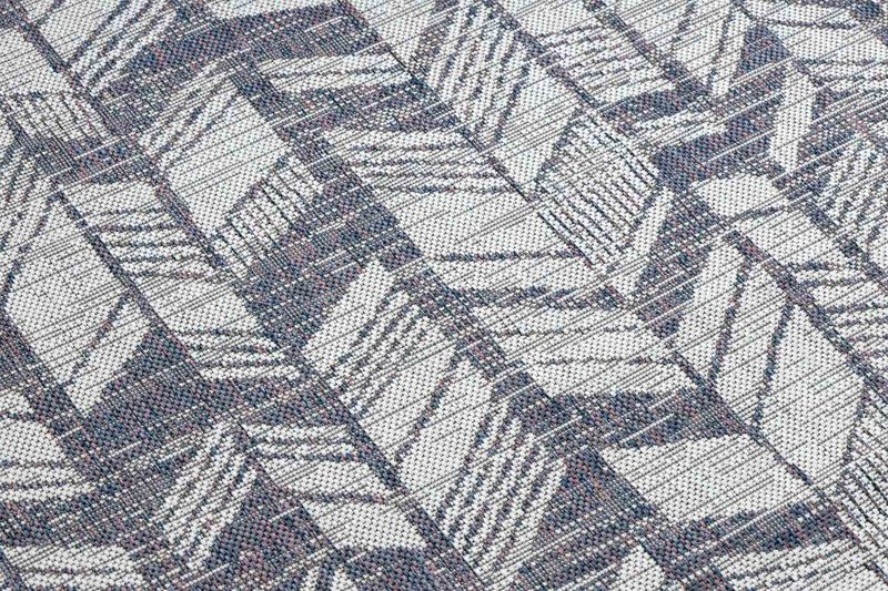 RUG/LU/VINEA/CHEVRON/CREAM+BLUE/80x150 zdjęcie 3