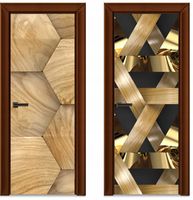 Naklejka samoprzylepna Okleina na Drzwi Szafę 3D