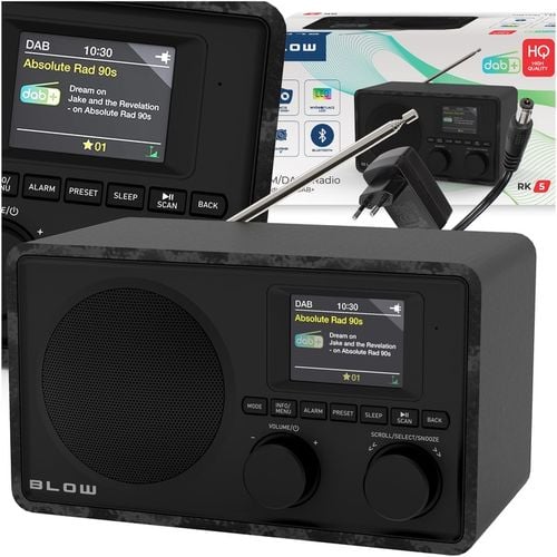 RADIO CYFROWE KUCHENNE RETRO BLUETOOTH LCD DAB+ FM AUX USB TFT 2,4 na Arena.pl