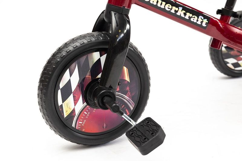 Multi rowerek trójkołowy biegowy Bauerkraft 3w1 czerwony zdjęcie 5