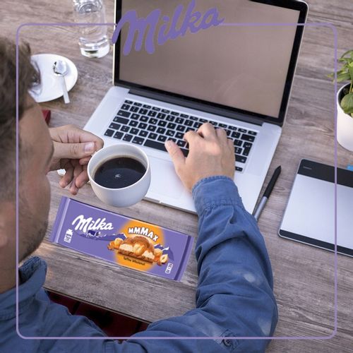 Pakiet 3szt MILKA HAZELNUTS TOFFEE 300G na Arena.pl