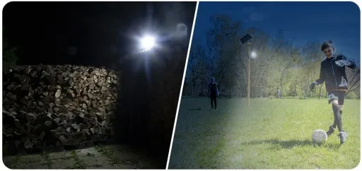 MOCNY NAŚWIETLACZ LED HALOGEN LAMPA SOLARNA ZEWNĘTRZNA IP67 100W 10.000lm zdjęcie 6