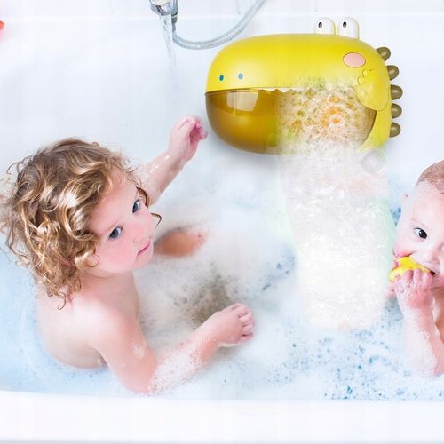 BĄBELKOWY DINOZAUR DINO DO KĄPIELI MASZYNKA DO ROBIENIA PIANY W WANNIE GRA na Arena.pl
