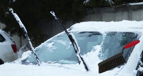 Szczotka do odśnieżania Vikan 33,5cm + skrobaczka Murska mosiężna do na Arena.pl