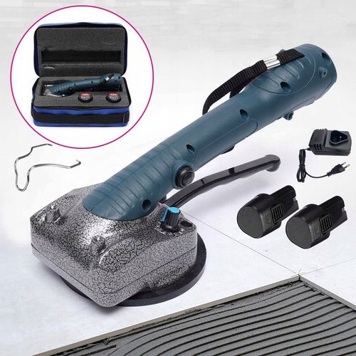 PRZYSSAWKA WIBRUJĄCA DO UKŁADANIA POZIOMOWANIA PŁYTEK GLAZURY WIBRATOR 12V na Arena.pl