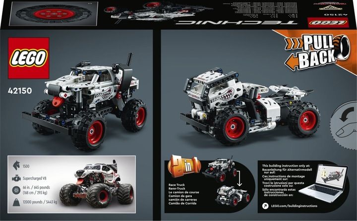 LEGO Technic Monster Jam Mutt Dalmatian 42150 zdjęcie 13