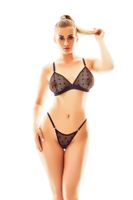 Bielizna-Dafna Xxl/Xxxl (Black Set/Czarny Komplet)