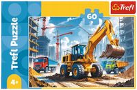 PUZZLE 60 TRAKTOR KOPARKO-ŁADOWARKA 17406