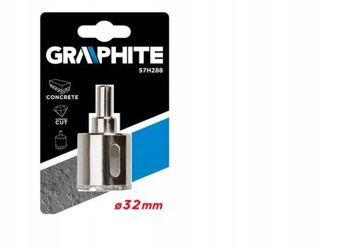Wiertło diamentowe do gresu 32 mm GRAPHITE 57H288 na Arena.pl