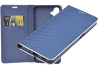 Etui Book Carbon do Samsung Galaxy A16 5G niebieski