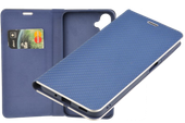 Etui Book Carbon do Samsung Galaxy A16 5G niebieski