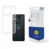 Silikonowe etui na Motorola Moto Edge 50 Ultra - 3mk Clear Case