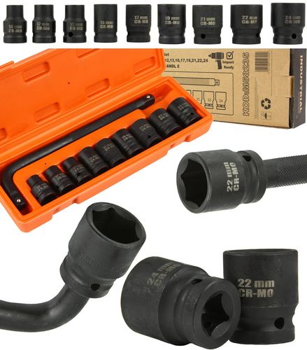 klucze nasadowe 10el. 6-kąt bjc /10-24mm/ na Arena.pl