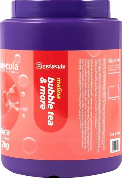 Kulki do Bubble Tea Molekularny Kawior 2 KG MALINA zdjęcie 2
