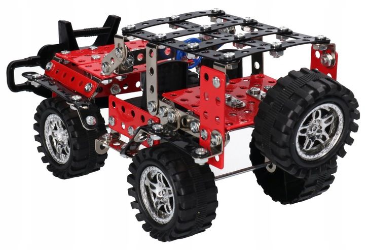 MAŁY KONSTRUKTOR 274el terenówka jeep 3080 zdjęcie 5