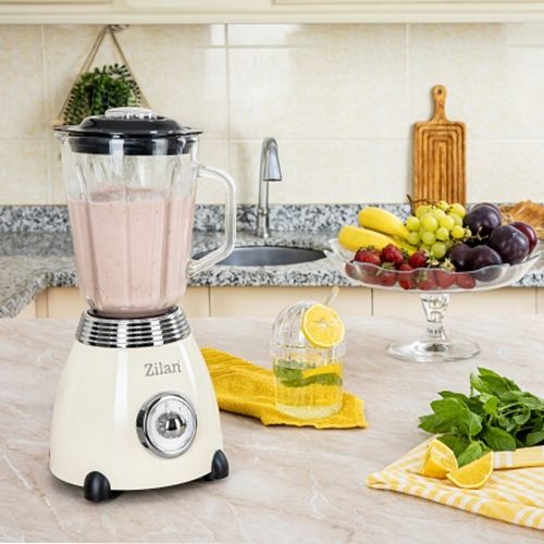 BLENDER KIELICHOWY BEŻOWY 2 BIEGI PULSE RETRO 500W na Arena.pl
