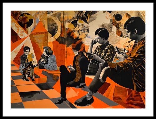 Plakat 55x40cm Przestrzeń Do Dialogu na Arena.pl