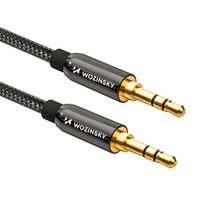 uniwersalny kabel przewód mini jack aux 2m czarny