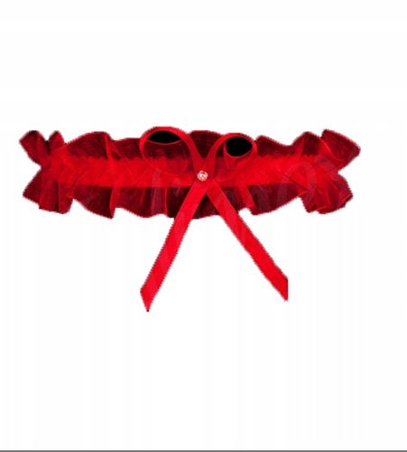 JULIMEX podwiązka ODESSA RED PW 02 PLUS SIZE czerwone STUDNIÓWKA na Arena.pl