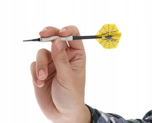 RZUTKI DART ZESTAW 12 RZUTEK LOTEK DO DARTA LOTKI 100 GROTÓW + 42 PIÓRKA na Arena.pl